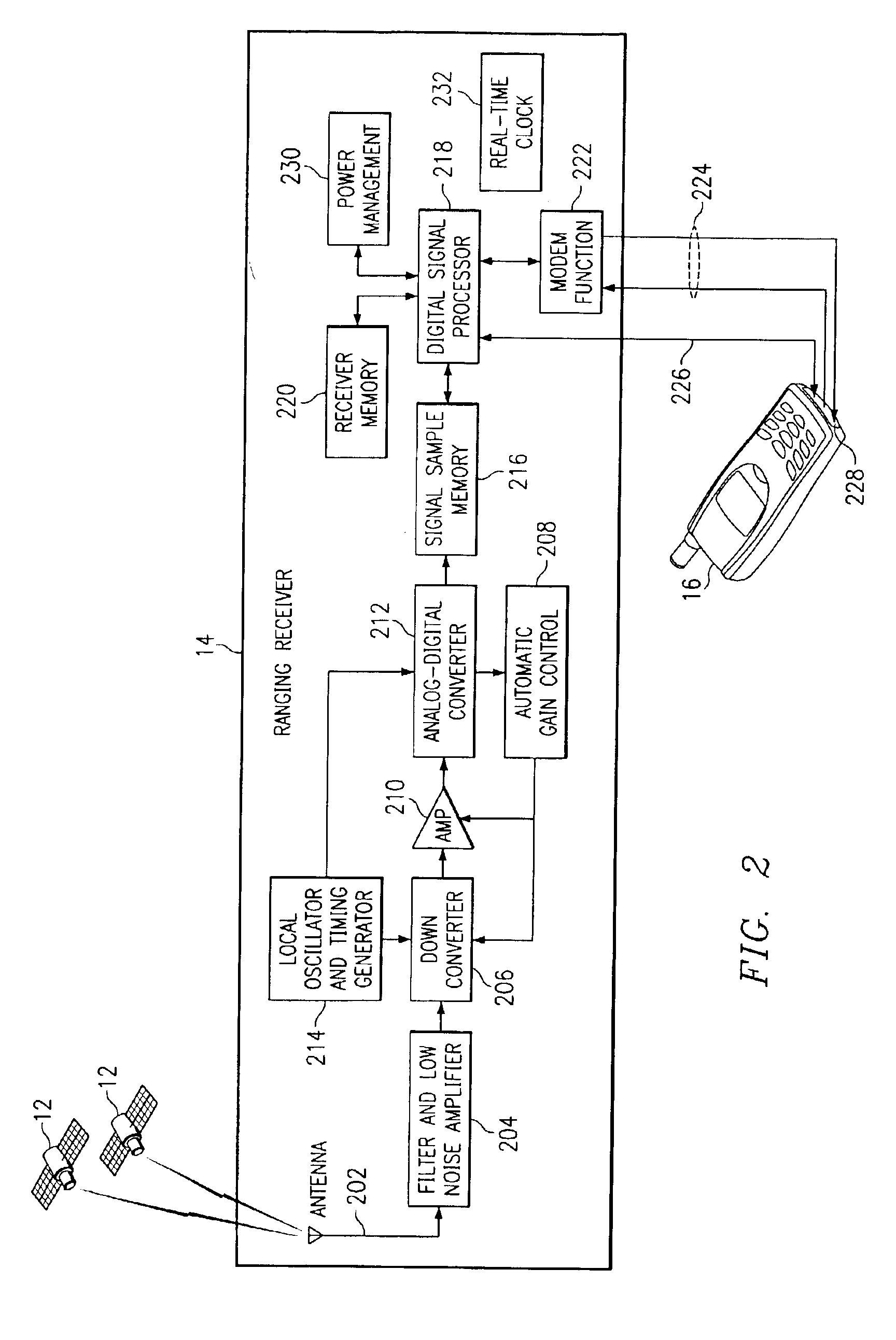 Method and system for processing positioning signals based on predetermined message data segment