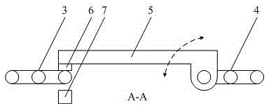 A conveyor belt with automatic screening function based on electromagnetic principle