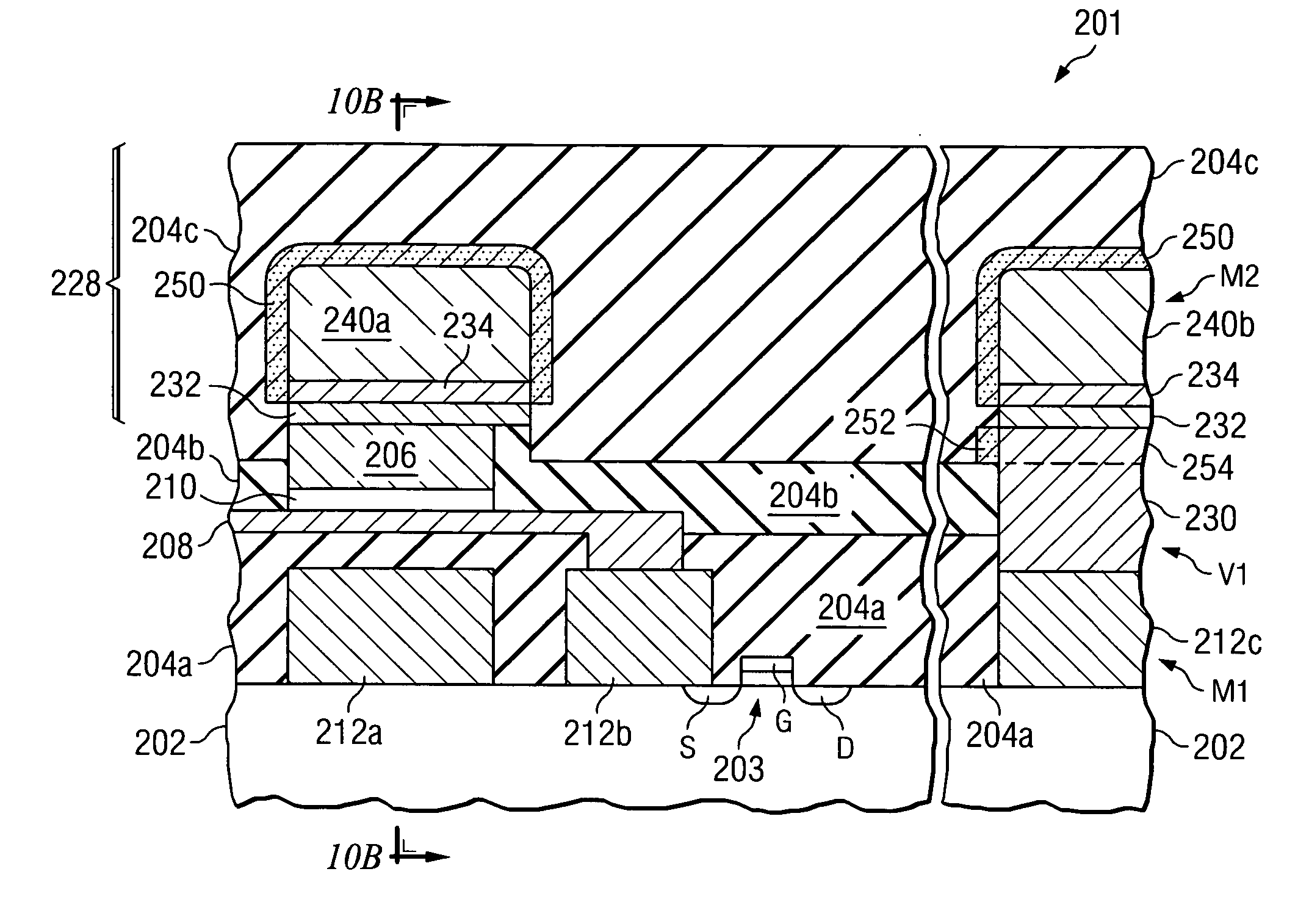 Ferromagnetic liner for conductive lines of magnetic memory cells
