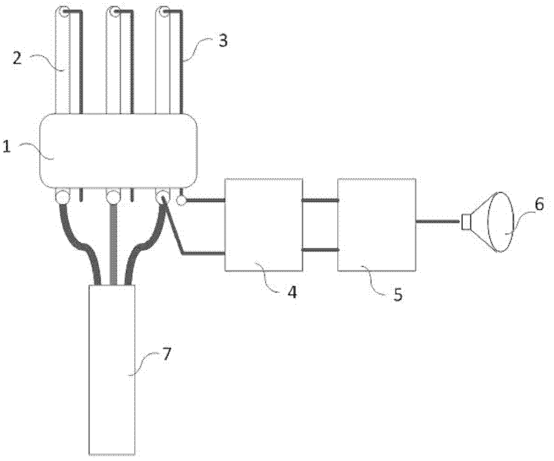 Device and method for detecting contact state of high-voltage electric connector of electric vehicle