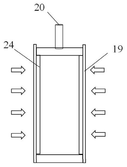 A deep degradation reaction device for organic wastewater and its application