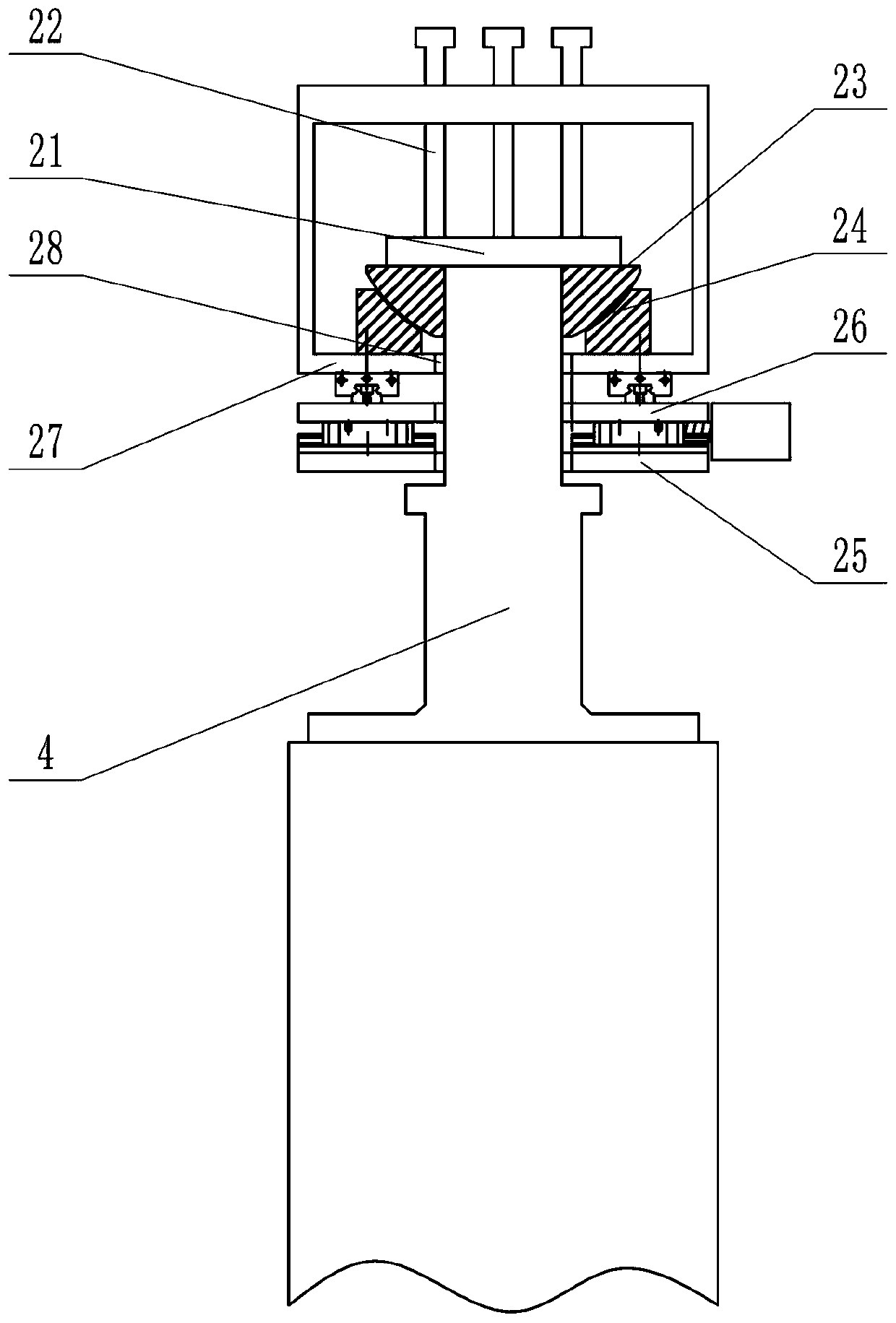 Square silicon core production equipment and manufacturing technology thereof