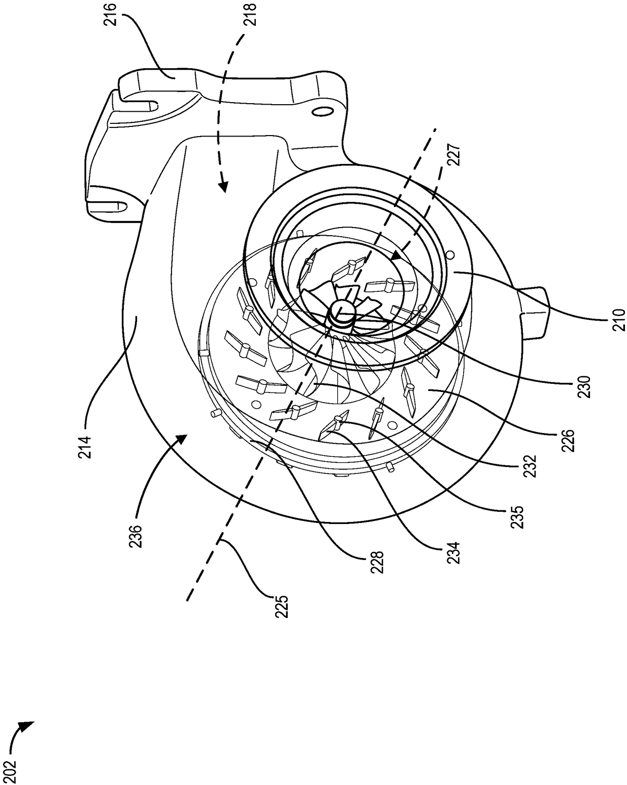 Nozzle blade design for a variable nozzle turbine