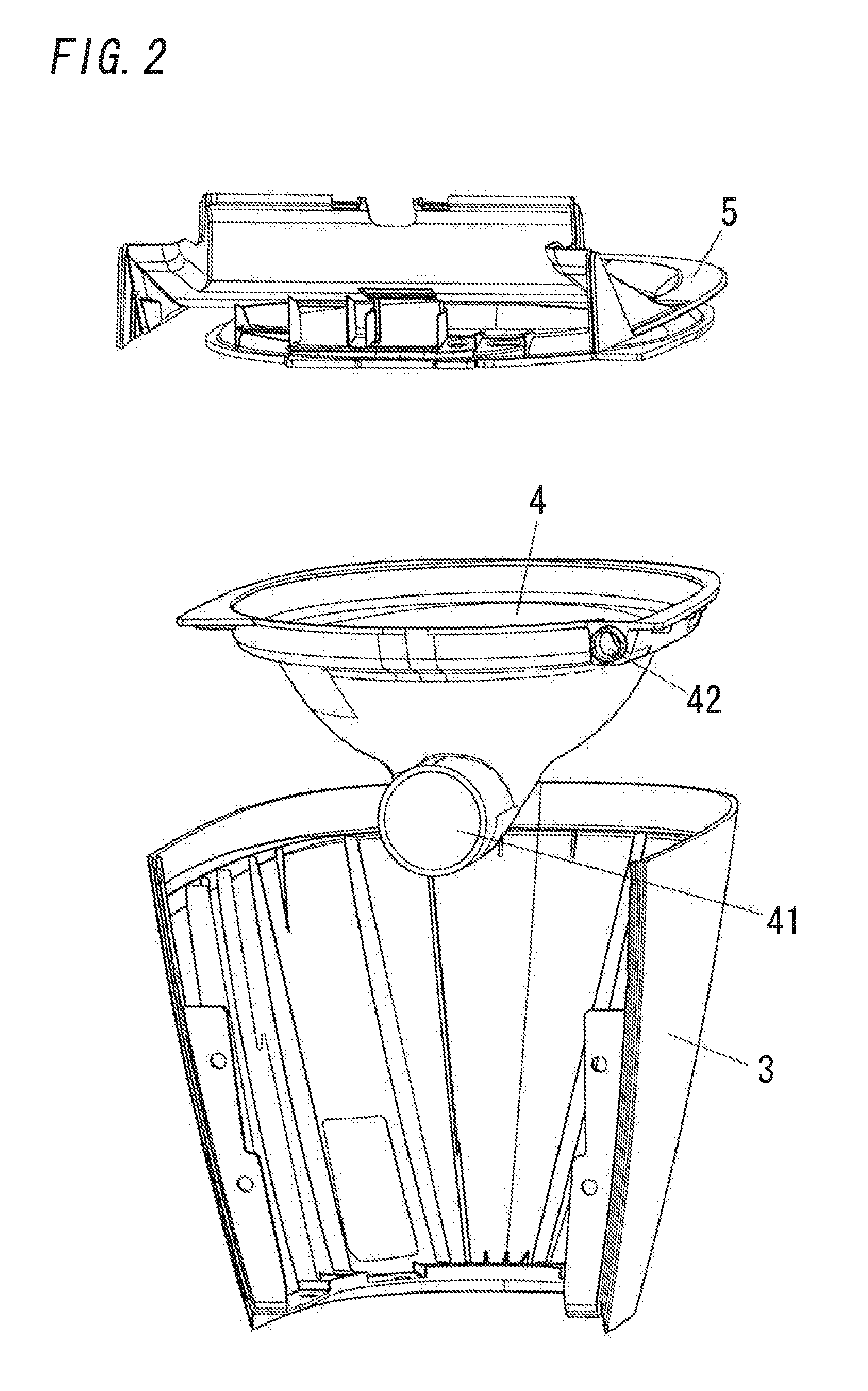Molding material for a household plumbing equipment and a household plumbing equipment fabricated using the same