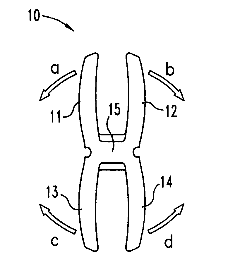 Interspinous spacer