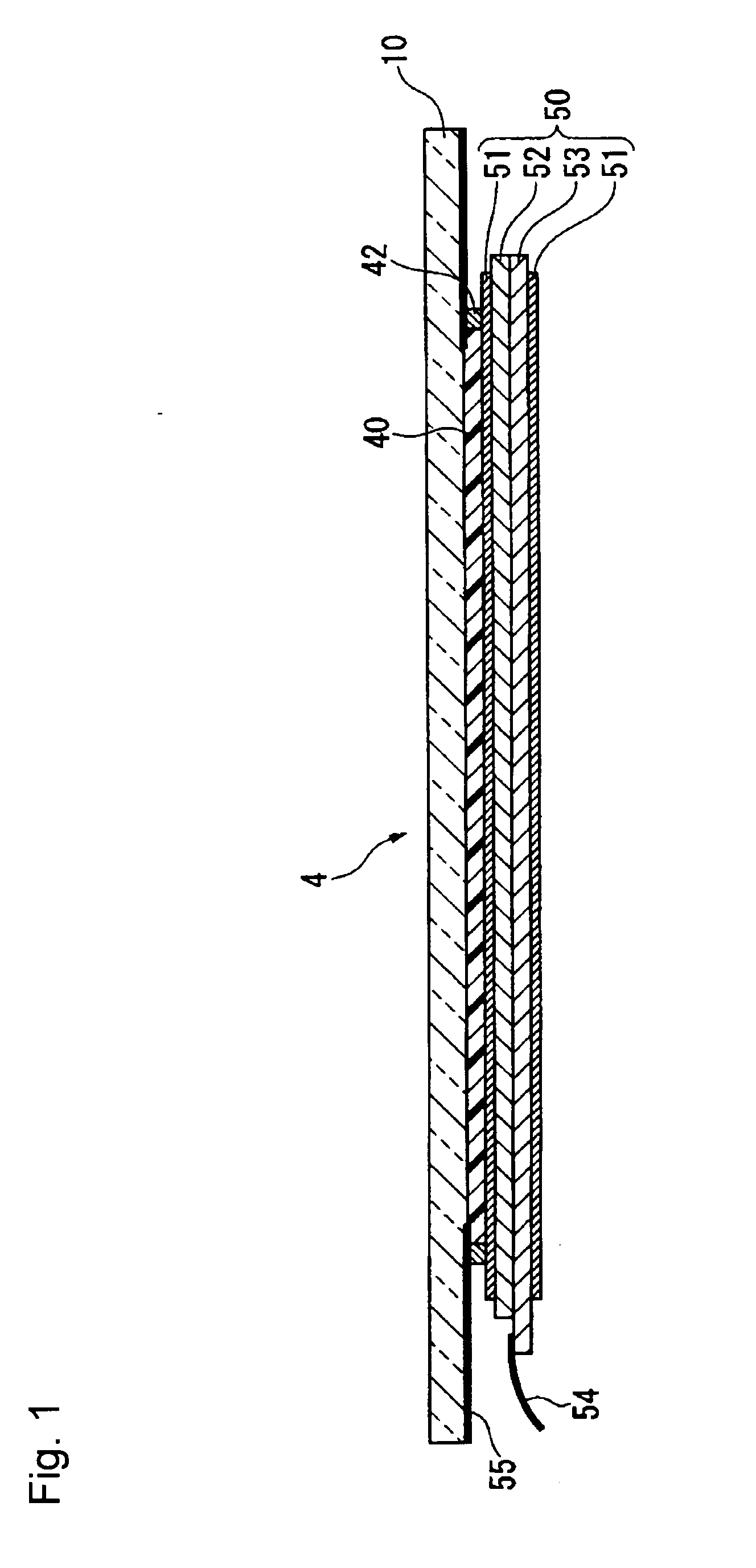 Display apparatus and process for producing the same