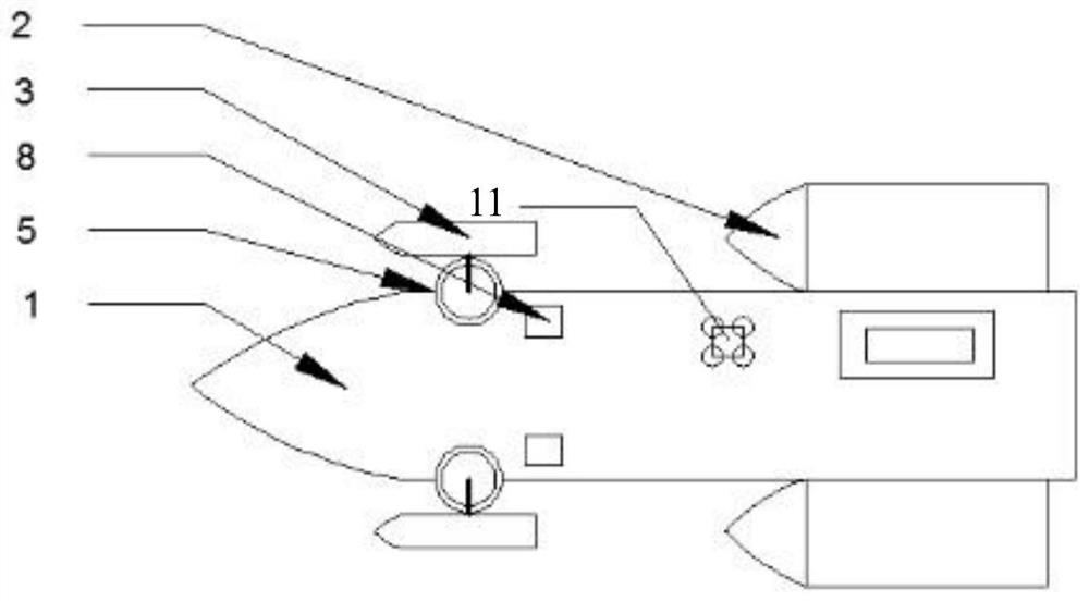 An offshore detection platform