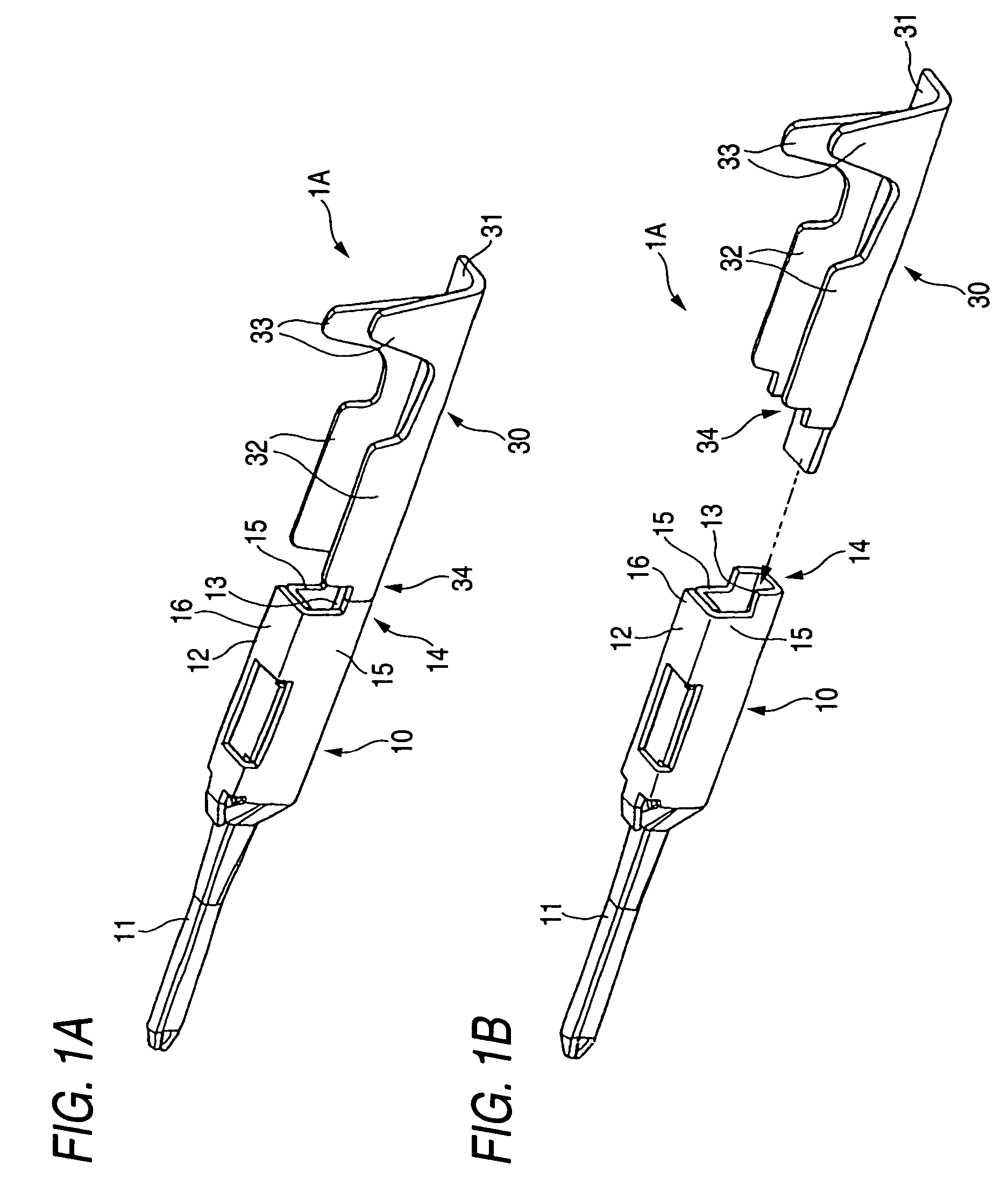 Method for forming a terminal metal and terminal metal formed by the method
