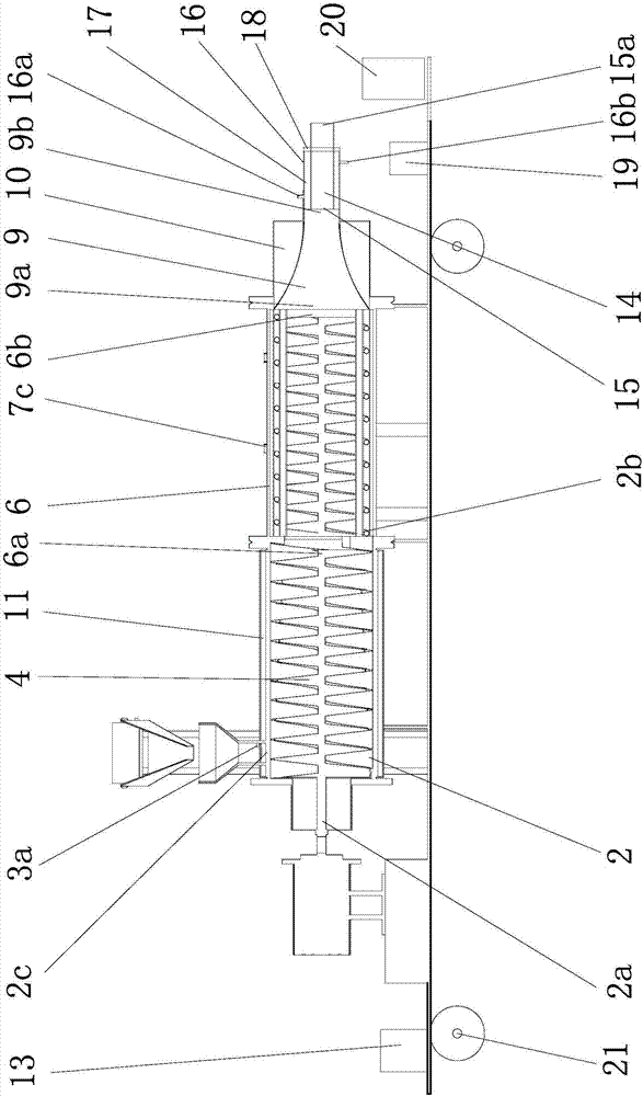 Device for carbonizing biomass by electromagnetic wave