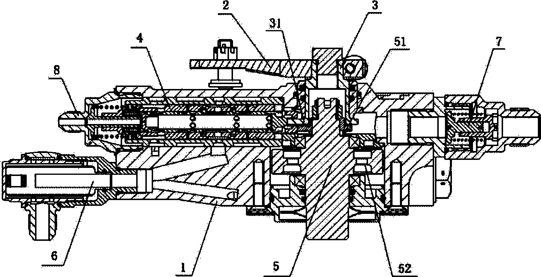 Device for regulating guide blade of turbine
