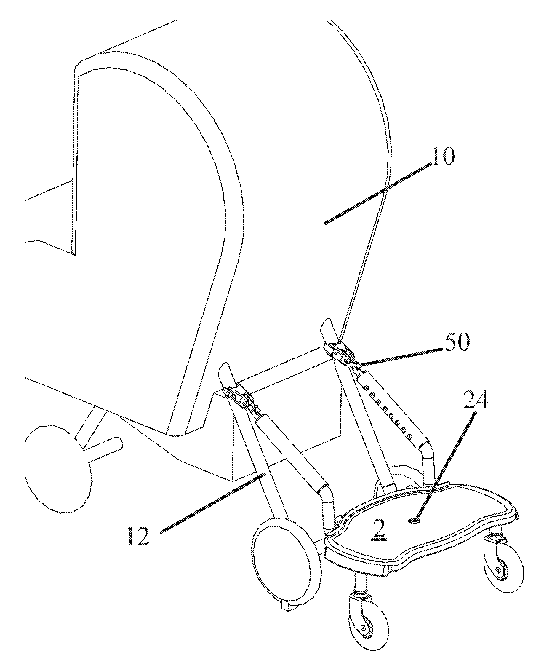 Stroller passenger assembly