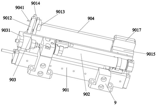 A through-hole device for castings