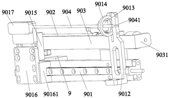 A through-hole device for castings