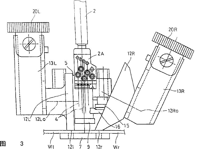 Cloth pressuring device of sewing machine