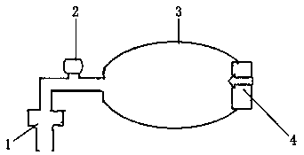 Adult simple breathing training balloon and using method thereof