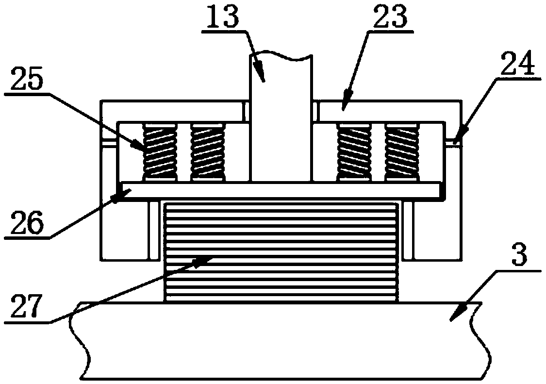 Extrusion casting device