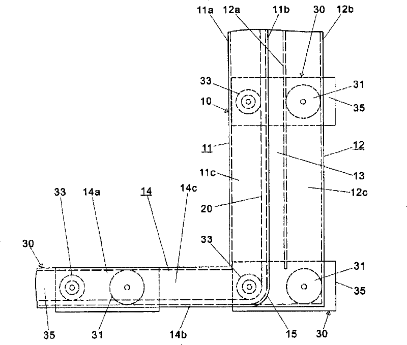 Horizontal transport mechanism for self-propelled carriages