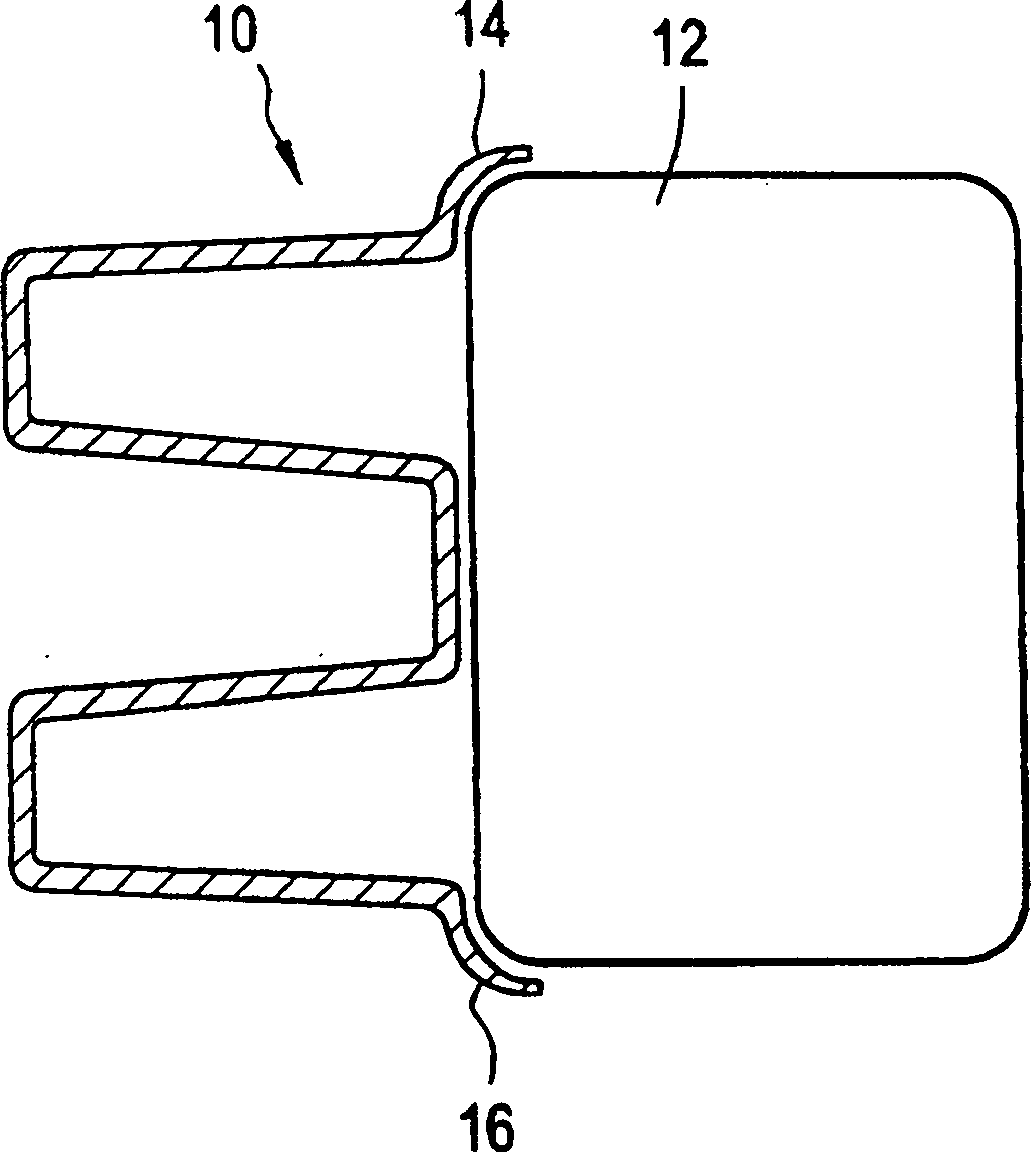 Energy absorber system for attachment to vehicle