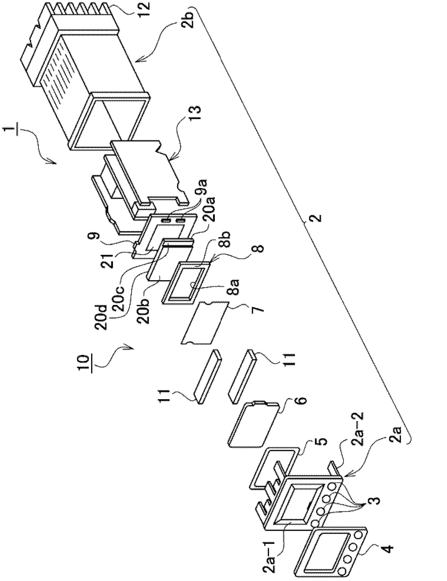 Electronic device with display