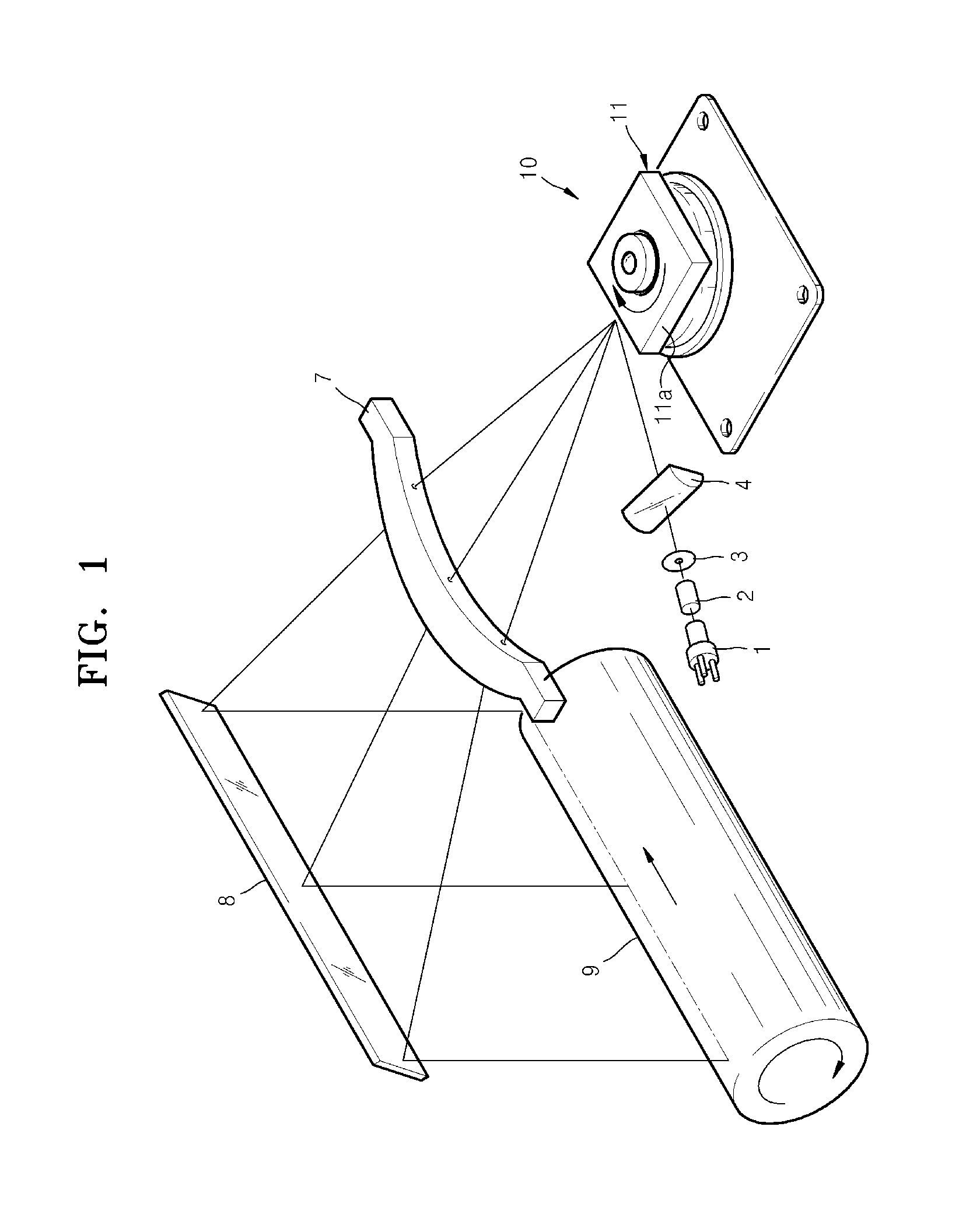 Polygon mirror assembly, light scanning unit employing polygon mirror assembly, and image forming apparatus