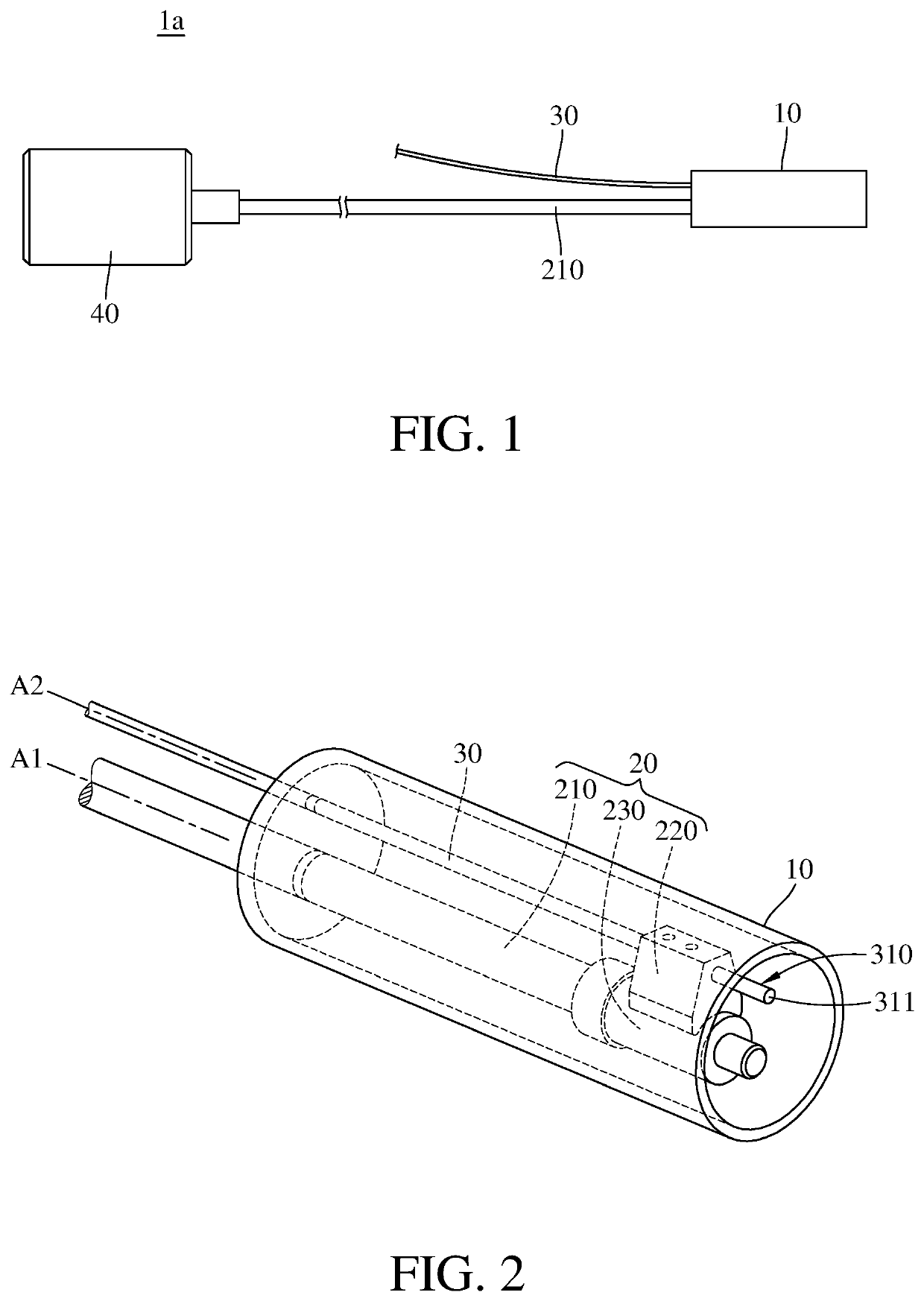 Optical fiber scanning probe and endoscope having the same