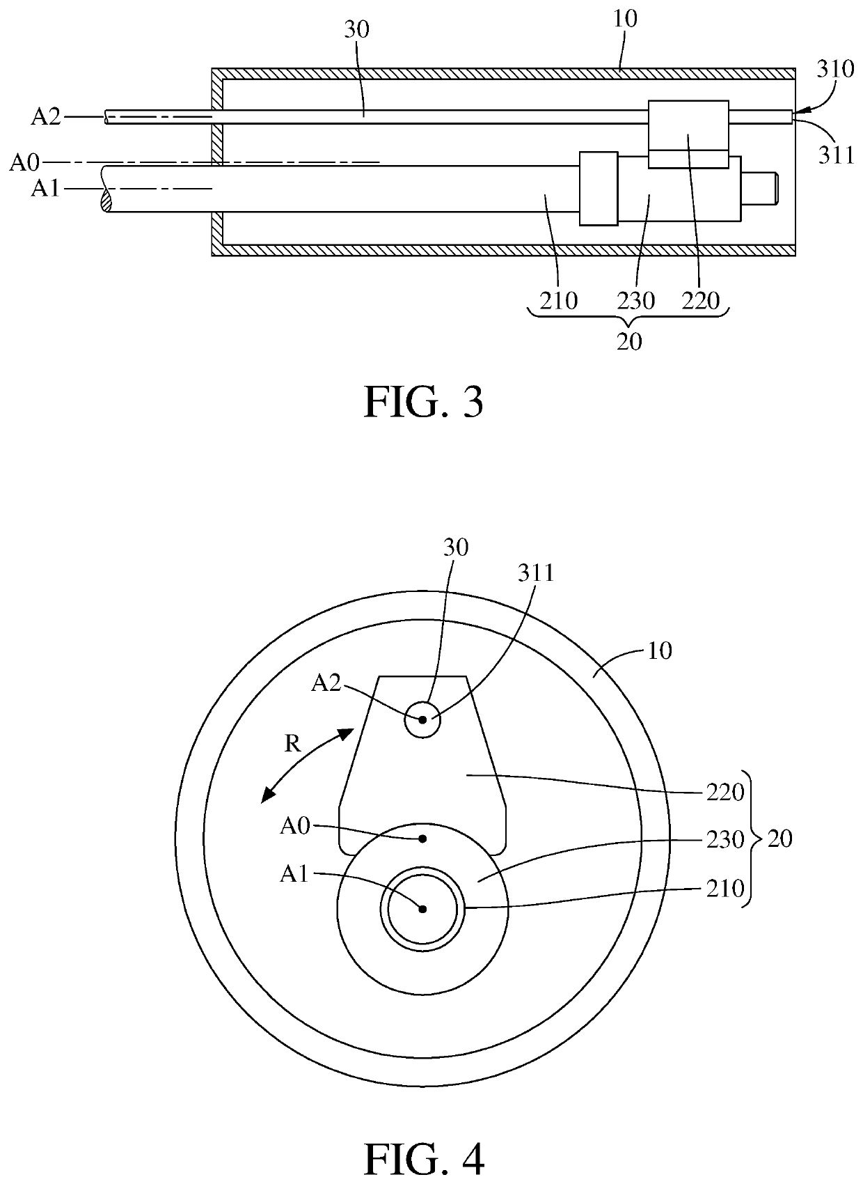 Optical fiber scanning probe and endoscope having the same