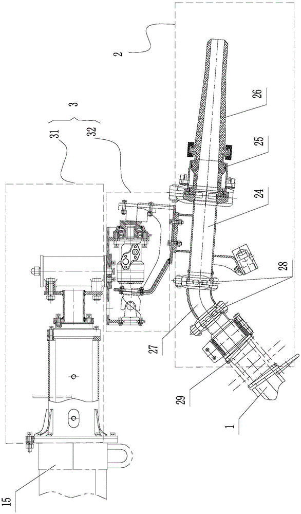 Sprayer assembly of concrete gunniting vehicle and concrete gunniting vehicle