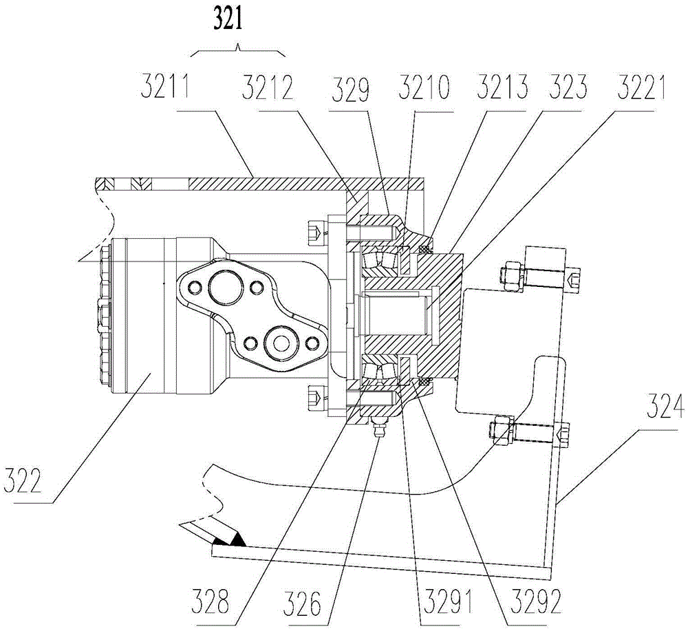 Sprayer assembly of concrete gunniting vehicle and concrete gunniting vehicle