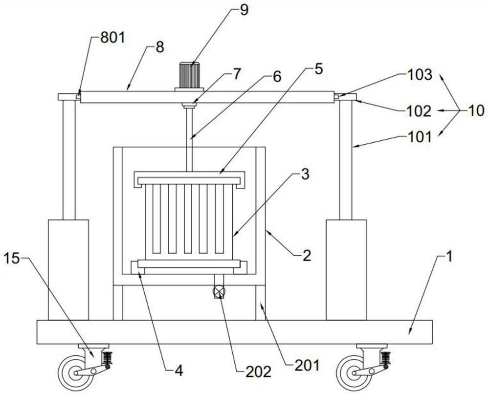 A mask cleaning device