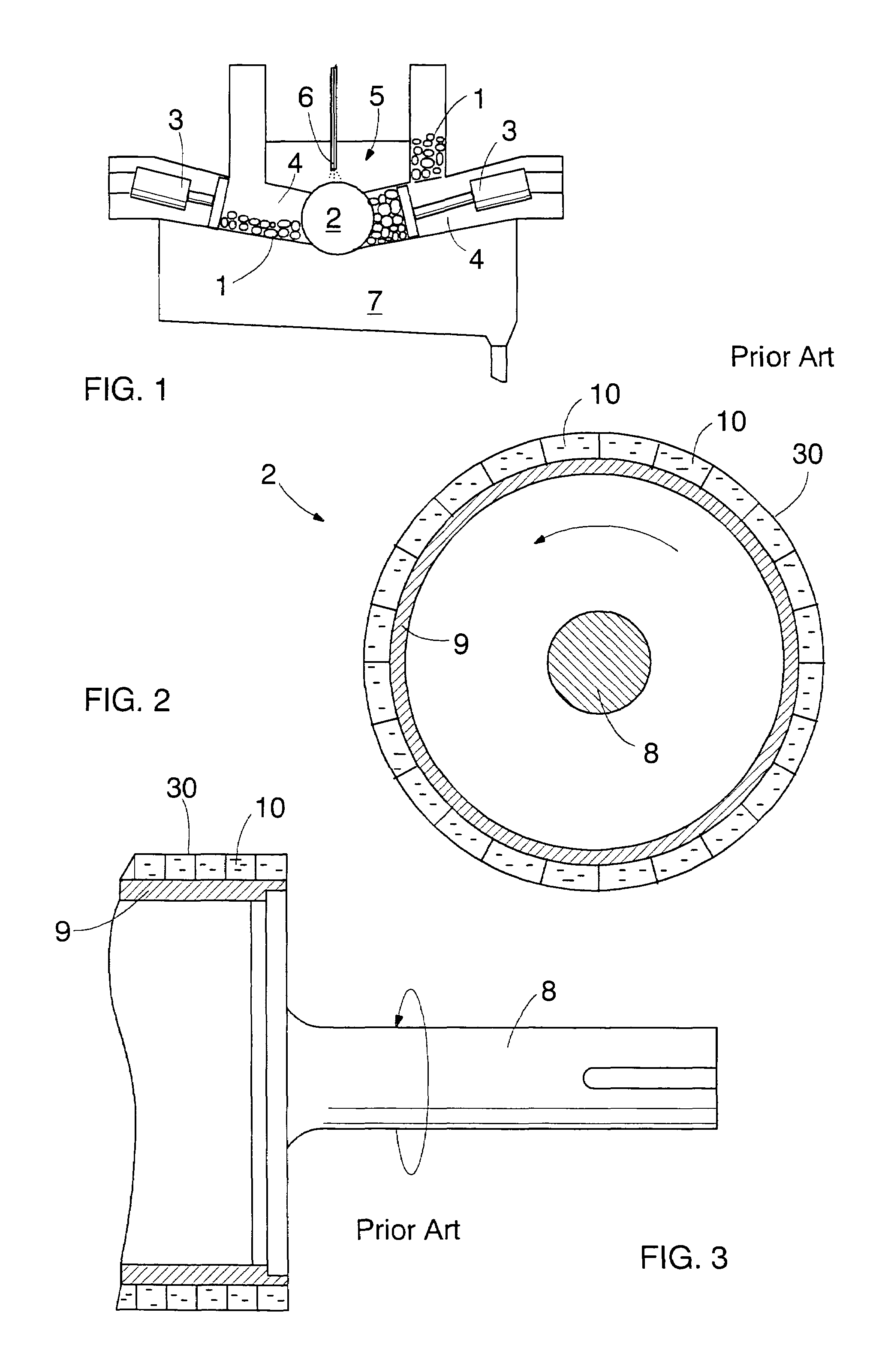 Grinding element and grinder stone