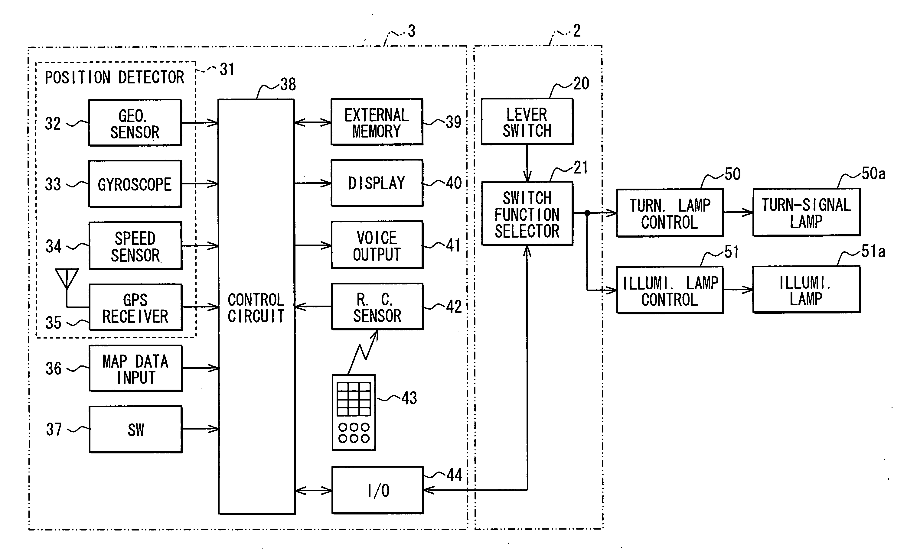 Operating device and in-vehicle electronic device