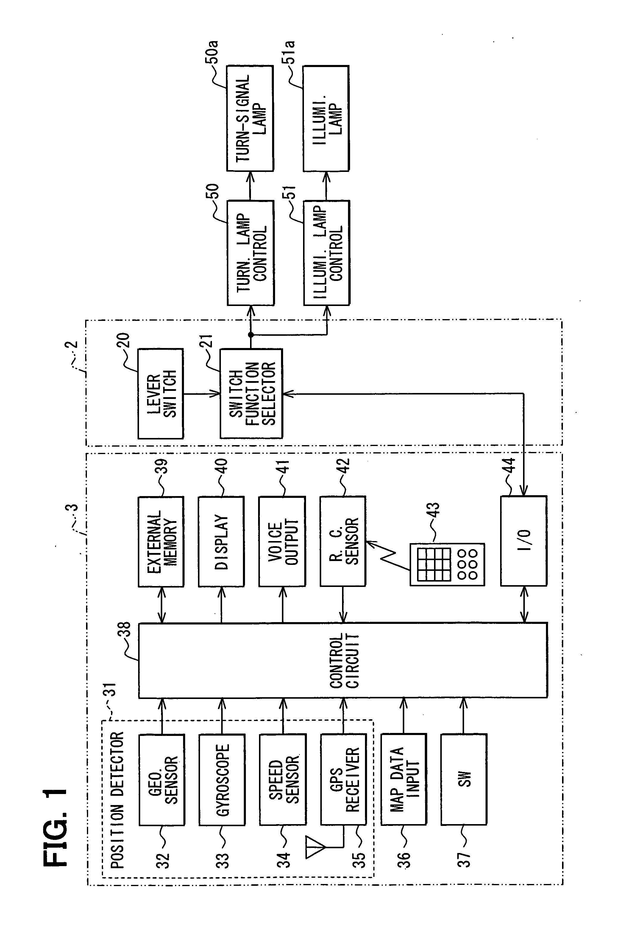 Operating device and in-vehicle electronic device