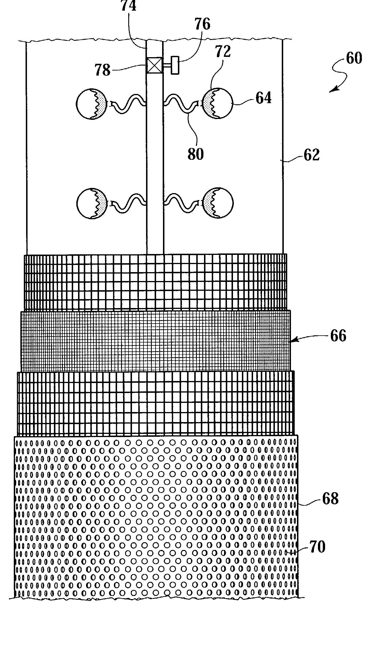 Expandable sand control screen assembly having fluid flow control capabilities and method for use of same