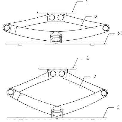 Multi-direction moving television installing support frame