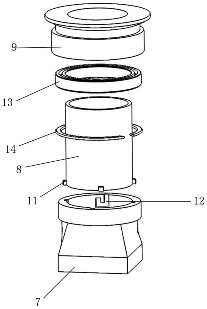 A nozzle device and control method for architectural 3D printing