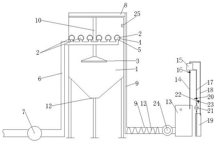 Mud-water separation device