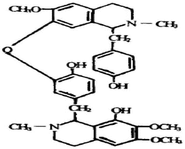 Liensinine suppository and preparation method and purpose thereof