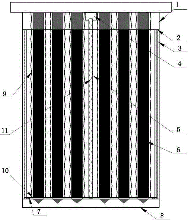 Sheathed sunshade protection device for evacuated tube solar collectors