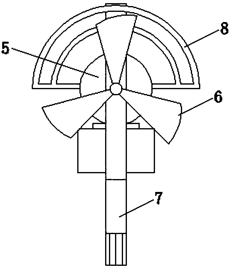 External wind power booster for small vessel