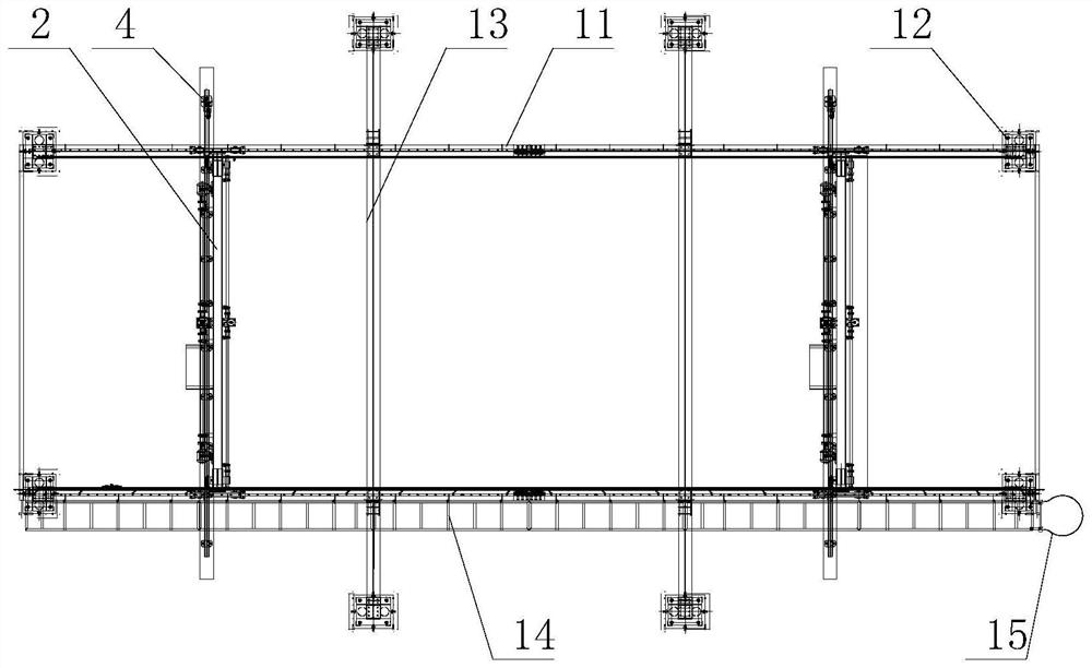 Novel frame boundary beam high-speed transfer mechanism