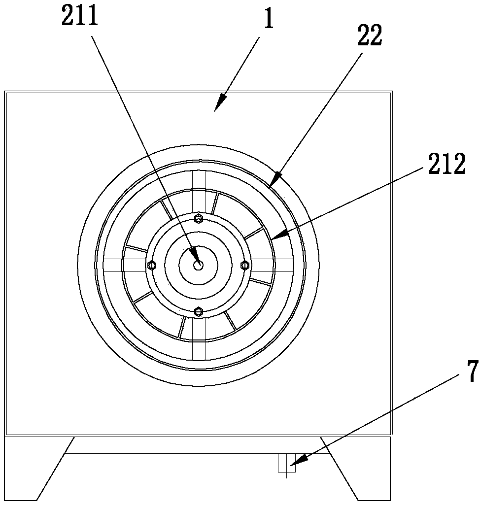Method of using rotating electrode to shield high-voltage static electricity to purify gas and purifier thereof