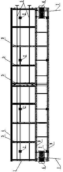 Pull-type reinforcement mesh braiding machine and method for braiding reinforcement mesh by pull-type reinforcement mesh braiding machine