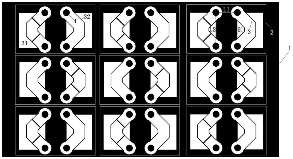 Optimized structure of power distribution network