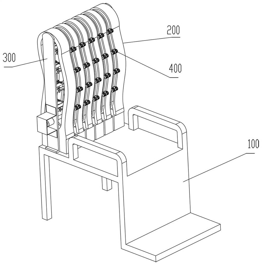 Nursing chair device and operating method