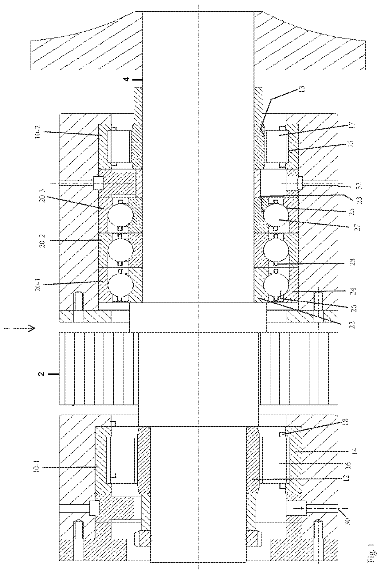 Rolling bearing, particularly hybrid rolling bearing for refrigerant compressor
