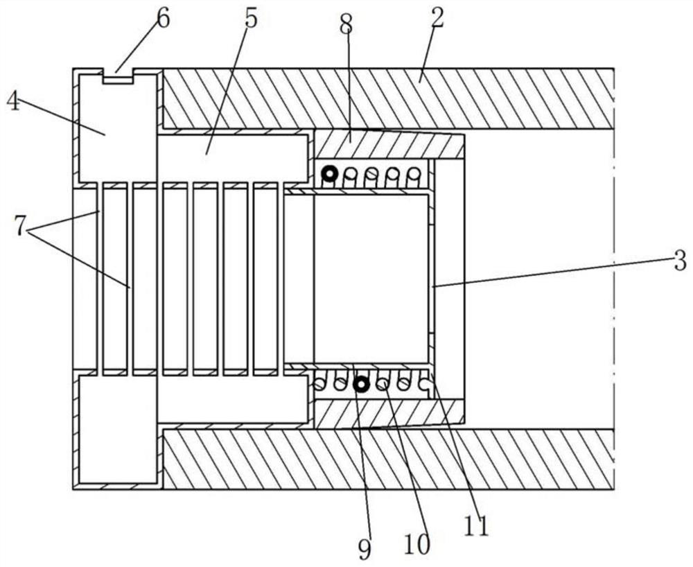 Plug-in tail gas monitoring device and monitoring method for automobile tail gas pipe