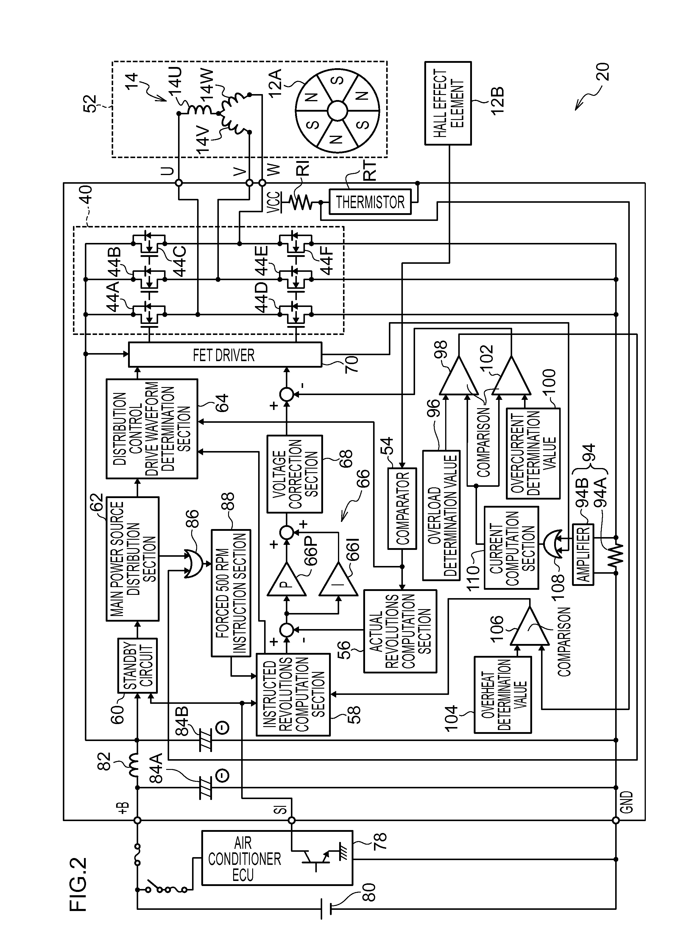 Motor drive device