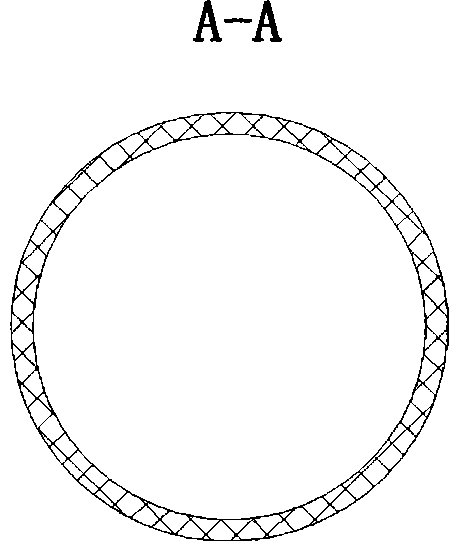 Artificial blood vessel with bias current guide