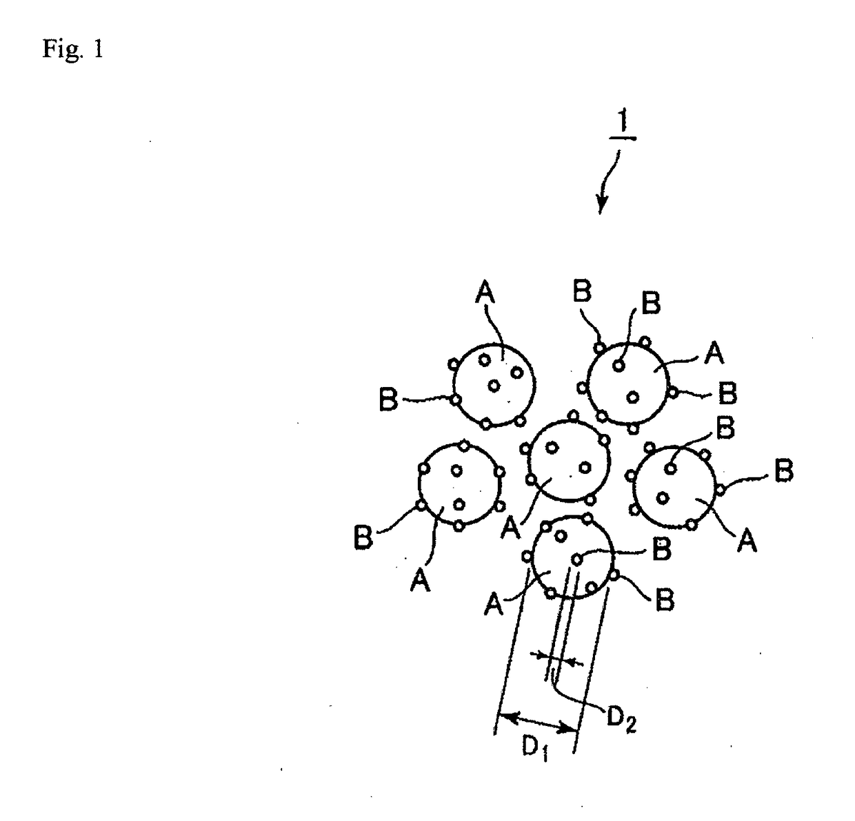 Power for thermal spraying, thermal spraying method, and thermally sprayed coating