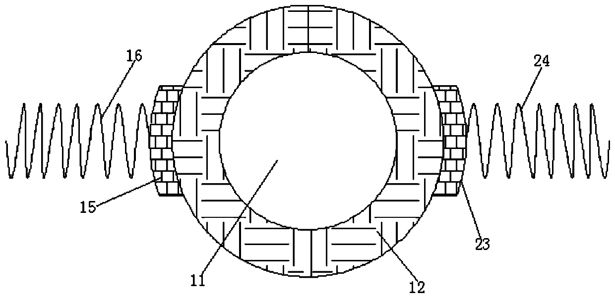 Identical-density powder pressing device for cosmetics production